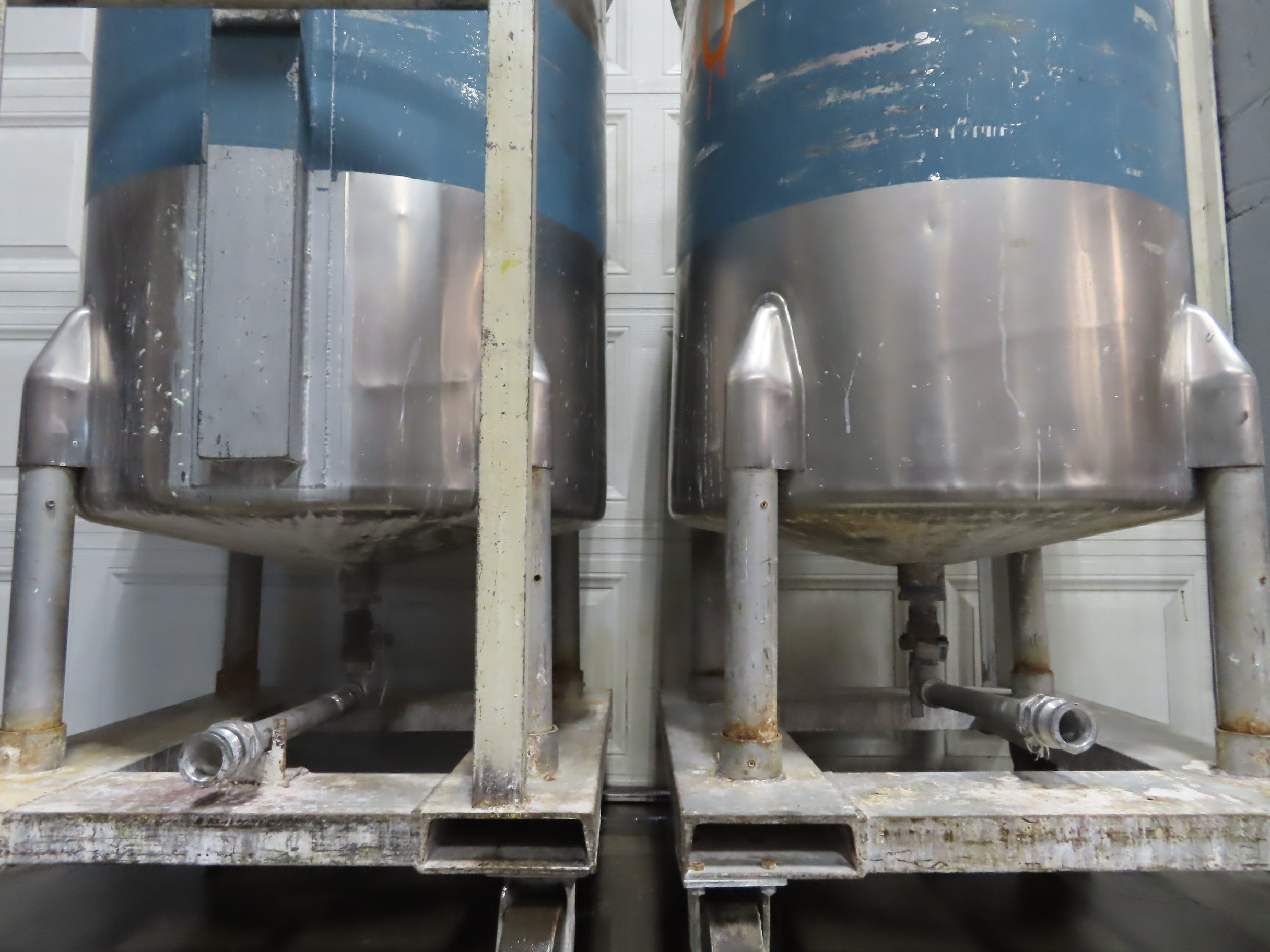 110 gallon PermaSan Stainless Steel Tanks (Qty. 2)