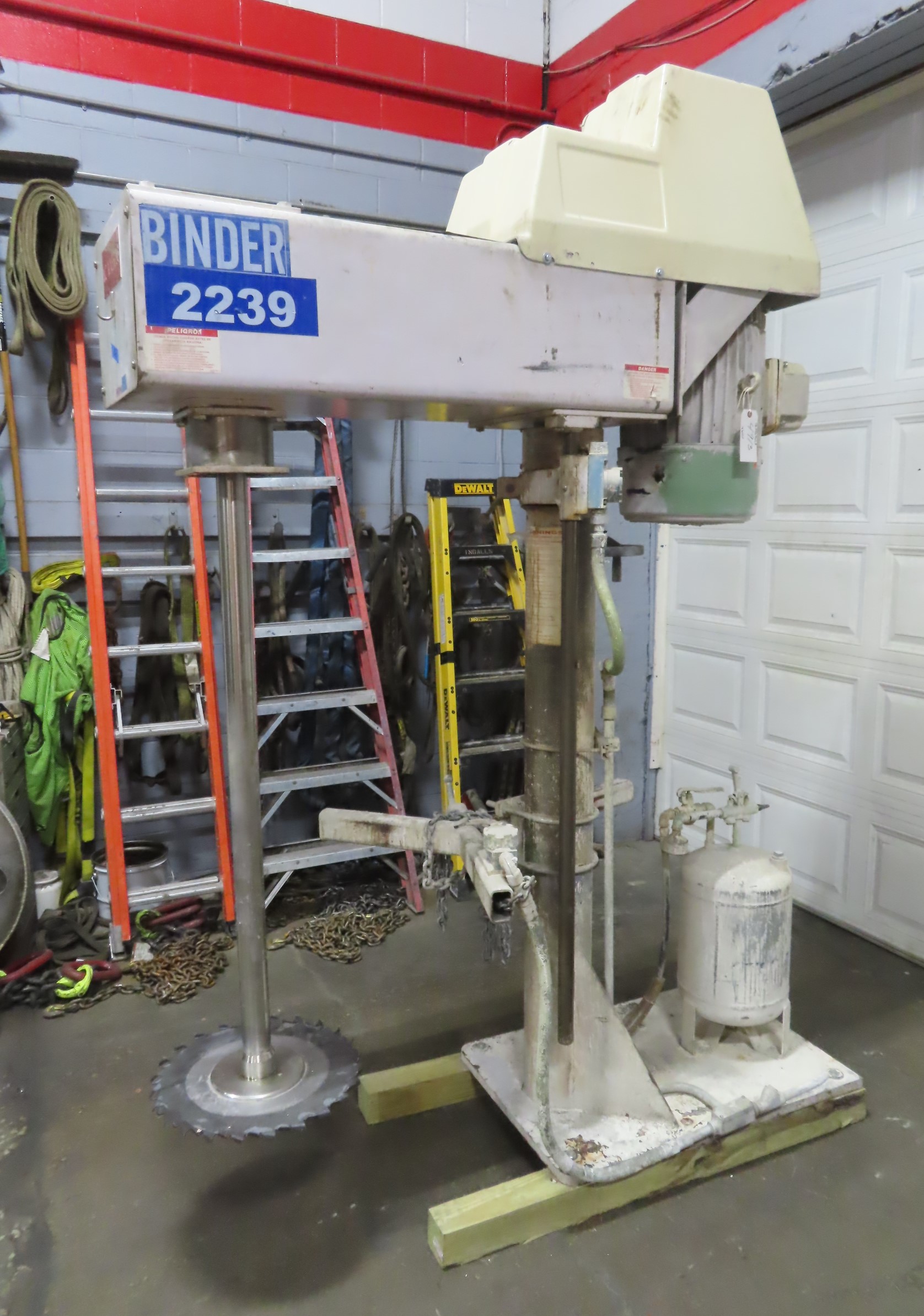 25 HP Cowles High Speed Disperser Mixer, Stainless Steel, XP, Variable